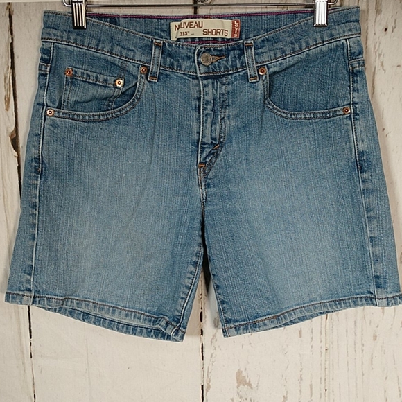 levi's nouveau 515 shorts